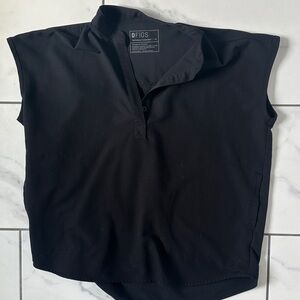 Figs Rafaela Black Scrub top